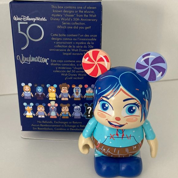 Disney Other - Walt Disney World 50th Anniversary Vinylmation Vanellope Wreck It Ralph